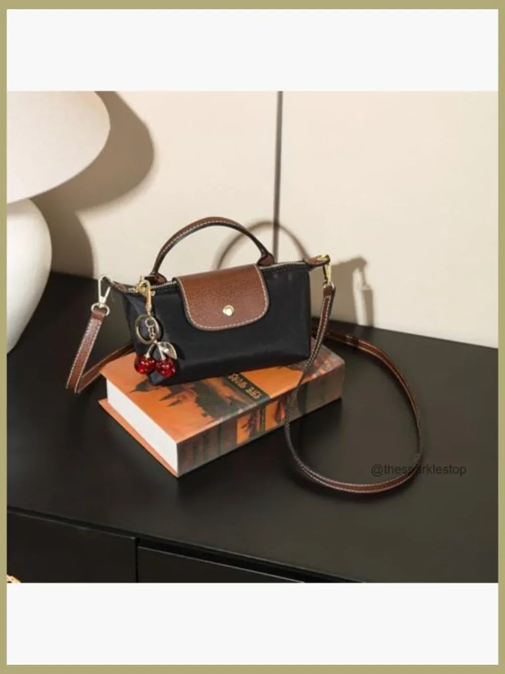 Convertible Mini Crossbody Bag with Detachable Strap